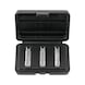 Special glow plug socket set, 3-piece - Glow plug socket wrench - 1