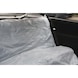 KS TOOLS Disposable double seat covers, white, 200 pieces - Protective cover (other) - 1