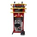 Compressed air spring compressor with double cylinder - Pipe cutter - 1
