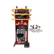 Compressed air spring compressor with double cylinder, including adapter plate - Shock absorbers (motor vehicles, chassis damping) - 1