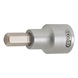KS TOOLS 3/8 Zoll Bit-Stecknuss f&uuml;r Innensechskant-Schrauben am Bremssattel, 7mm - Weitere Steckschl&uuml;ssel - 1
