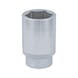 1/2 inch hex socket, long, 35 mm - 1/2 inch hex socket - 1