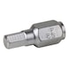 1/4 inch mini bit for hexagon socket screws 6.0 mm, 18 mm - 1/4 inch mini bit for hexagon socket screws - 1