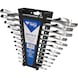 Double open-end wrench set, 12-piece - Double-ended spanner set - 1