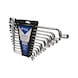 Double ring spanner set, offset, 12-piece - Double ring spanner set - 1