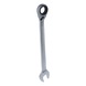 KS TOOLS Ratchet ring spanner, reversible, 27 mm - Reversible ratchet ring spanner - 1