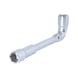 Double socket wrench, offset, 13 mm - Double socket wrench - 1
