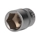 KS TOOLS 1/4 inch hex socket, 14 mm - 1/4 inch hex socket - 1
