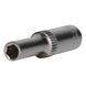 1/4 inch hex socket, long version, 5 mm - 1/4 inch hex socket - 1