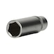1/4 inch hex socket, long version, 11 mm - 1/4 inch hex socket - 1