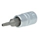 KS TOOLS 1/4 Zoll TX-Bit-Stecknuss, mit Stirnlochbohrung, TB9 - 1/4 Zoll TX-Bits - 1