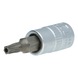 1/4 inch TX socket bit, with end hole, TB20 - 1/4 inch TX bits - 1