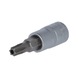 1/4 inch TX socket bit, with front hole, TB27 - 1/4 inch TX bits - 1