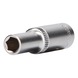 3/8 inch hex socket, long version, 8 mm - 3/8 inch hex socket - 1