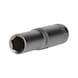 3/8 inch hex socket, long version, 10 mm - 3/8 inch hex socket - 1