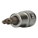 KS TOOLS 3/8 inch PZ cross-head socket bit, PZ1 - Phillips (Philips recess) and Pozidriv (PZ) bits - 1