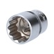 1/2 inch twelve-point socket, 24 mm - 1/2 inch 12-point socket - 1