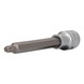 1/2 inch TX socket, 140 mm long, T40 - 1/2 inch TX bits - 1