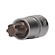 1/2 inch RIBE socket bit, 55 mm long, M13 - 1/2 inch RIBE bit socket - 1