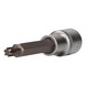 1/2 inch RIBE socket bit, 100 mm long, M7 - 1/2 inch RIBE bit socket - 1