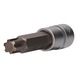 1/2 inch RIBE socket bit, 100 mm long, M13 - 1/2 inch RIBE bit socket - 1