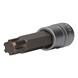 1/2 inch RIBE socket bit, 100 mm long, M14 - 1/2 inch RIBE bit socket - 1