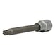 1/2 inch RIBE socket bit, 140 mm long, M8 - 1/2 inch RIBE bit socket - 1