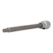 KS TOOLS 1/2 inch RIBE socket bit, 200 mm long, M8 - 1/2 inch RIBE bit socket - 1