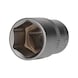 KS TOOLS 1/2 inch hex socket, 21 mm - 1/2 inch hex socket - 1