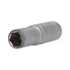 1/2 inch hex socket, long version, 13 mm - 1/2 inch hex socket - 1