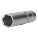 1/2 inch hex socket, long version, 16 mm - 1/2 inch hex socket - 1