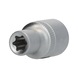 KS TOOLS 1/2 inch TX E socket, E10 BT022840 - TX-E socket - 1