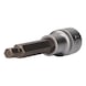 1/2 inch hexagon socket bit socket, 100 mm long, 7 mm - 1/2 inch hexagon socket bit socket - 1