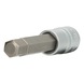 1/2 inch hexagon socket bit socket, 100 mm long, 13 mm - 1/2 inch hexagon socket bit socket - 1