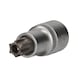1/2 inch TX socket, with front hole, TB55 - 1/2 inch TX bits - 1