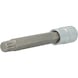 1/2 inch multi-tooth socket, 140 mm long, M14 - 1/2 inch multi-tooth bit socket - 1