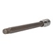 1/2 inch multi-tooth socket, 200 mm long, M12 - 1/2 inch multi-tooth bit socket - 1