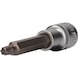 1/2 inch TX socket bit, 100 mm long, T40 - 1/2 inch TX bits - 1