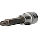 1/2 inch TX socket bit, 100 mm long, T45 - 1/2 inch TX bits - 1