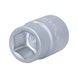 3/4 inch hex socket, 22 mm - 3/4 inch hex socket - 1