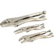 Lock-on pliers / grip pliers set, 3-piece - Pliers set - 1