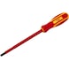 VDE screwdriver, slotted, 6.5 x 150 mm - VDE flat-blade screwdriver - 1