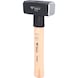 Mallet with hickory handle, 1250 g - Mallet with hickory handle - 1