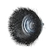 Cup brush, D: 75 mm with 6 mm shank - Brushes - 1