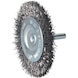 Disc brush, D: 75 mm with 6 mm mount - Brushes - 1
