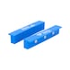 Vise jaws with texture, 2-piece, plastic - Vise (parts) - 1