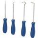 KS TOOLS Needle hook set, 4-piece - Cylinder head (automotive, assembly, other) - 1