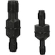 KS TOOLS Repair tool set for spark plug threads, 2-piece - Spark plug socket wrench - 1