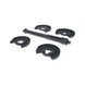 Telescopic internal spring compressor set, 5-piece - Power tensioner (miscellaneous) - 1