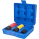 1/2 inch aluminium rim power socket set, 17 / 19 / 21 mm, 3-piece - 1/2 inch aluminium rim power socket - 1